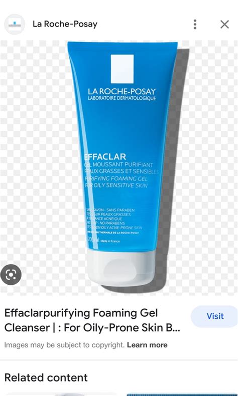 La Roche Posay Effaclar Purifying Foaming Gel Cleanser Beauty And Personal Care Face Face Care