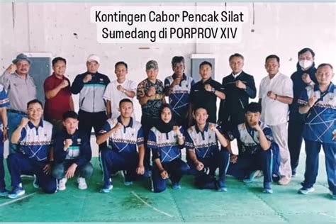 Cabor Pencak Silat Sumedang Targetkan 2 Medali Emas Di PORPROV XIV