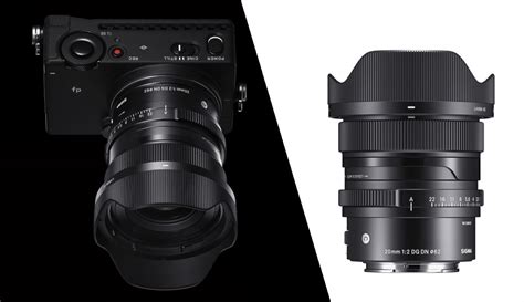 SIGMA 20mm F2 DG DN Contemporary Prime Lens For Full Frame Announced