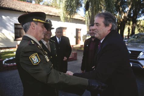 El vicegobernador Alberto Bernis acompañó al Ejército Argentino en los