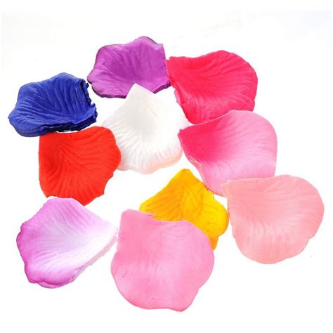 Silk Rose Flower Petals 100 Pack Flower Petals Wedding Silk Roses