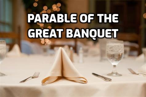 Parable Of The Banquet Explained