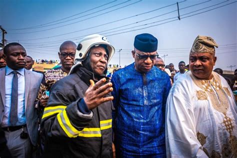 Abiodun Visits Burnt Sabo Market Pm News