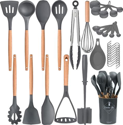 Amazon Wrplu Juego De Utensilios De Cocina Piezas De