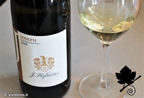 Alto Adige Doc Gew Rztraminer Joseph Hofst Tter Vivi Il Vino