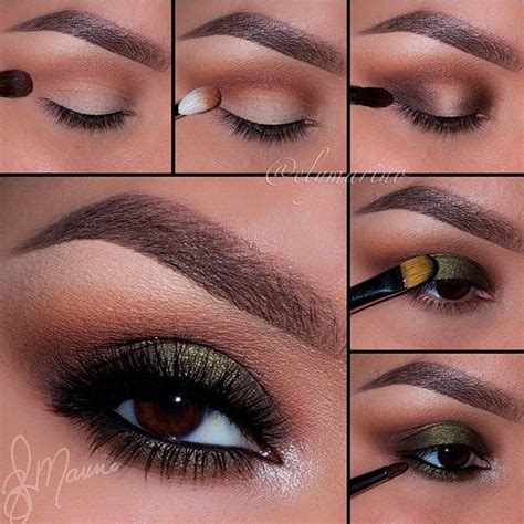 Step By Step Eye Makeup Ideas For Brown Eyes Saubhaya Makeup