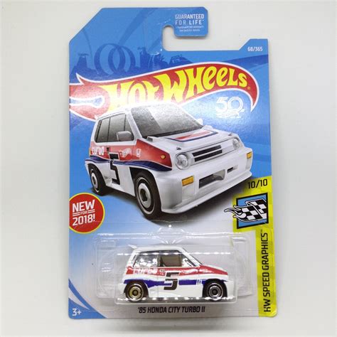Julian S Hot Wheels Blog 1985 Honda City Turbo II New For 2018 HW Speed Graphics