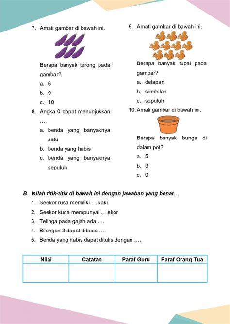 Latihan Soal Matematika Kelas Bab Daring Nur Hidayah Press