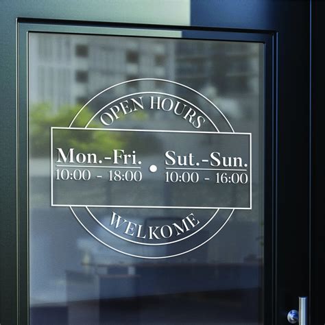 circle design vinyl decal  shop wall sticker etsy