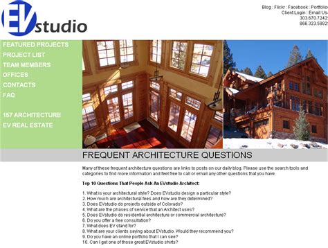 EVstudio Us Revised Frequent Architecture Question Page EVstudio