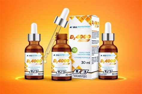 VITAMIN D3 4000 DROPS 30ml ALLNUTRITION 8 LOWEST PRICES