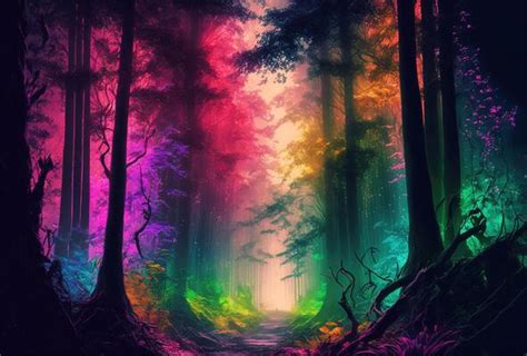 Neon Forest Stock Photos, Images and Backgrounds for Free Download