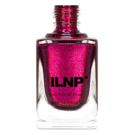 Ruby Vibrant Red Shimmer Nail Polish By Ilnp