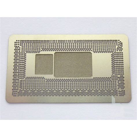 Stencil Template Chip Size SRG0V For Reballing Reball Intel BGA IC