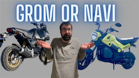 Honda Grom Or Honda Navi Well It Depends YouTube