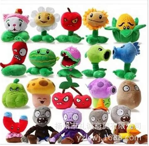 1pcs Plants Vs Zombies Plush Toys 12 20cm Plants Vs Zombies Pvz Plants Plush Stuffed Toys Soft