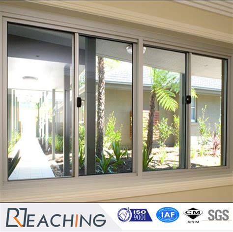 Conch Brand Upvc Pvc Profile Sliding Window Plastic Window With Double