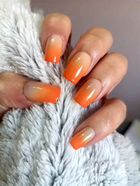 35 Stunning Burnt Orange Nails To Get You Ready For Fall Orange Nail