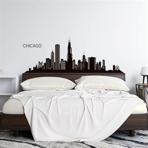 Vinilo Decorativo Chicago Skyline Arkanta Colombia