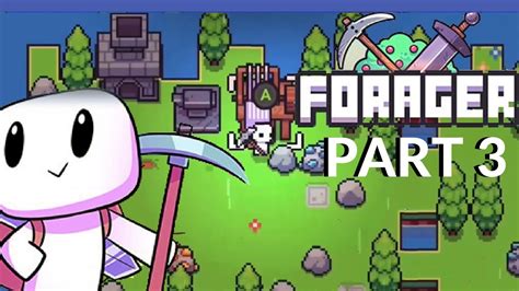 Lets Play Forager Part 3 A Day Of Foraging Youtube