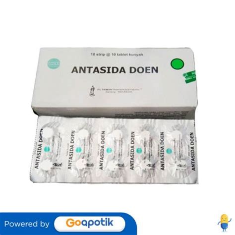 Jual Antasida Doen Triman Strip Tablet Shopee Indonesia