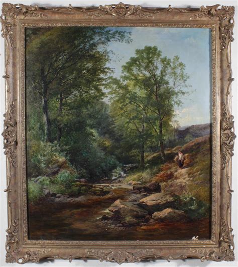 Lot HENRY JOHN BODDINGTON OIL ON CANVAS