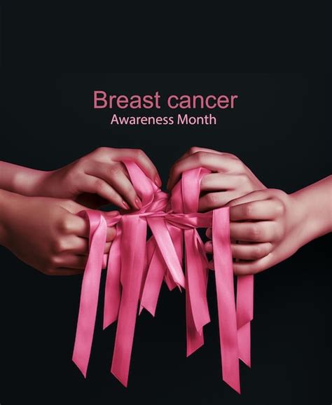 Premium Photo Pink Ribbon Month Of Breast Cancer International Breast