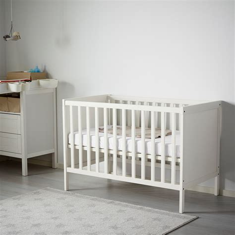 SUNDVIK Cot, white, 70x140 cm - IKEA Switzerland