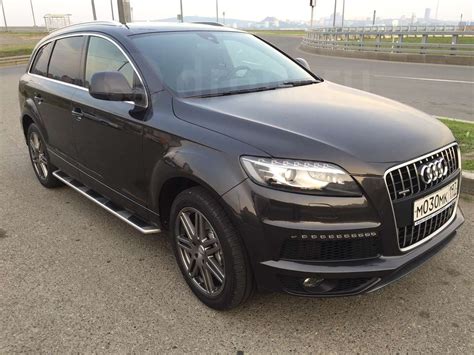 Audi Q7 объем багажника