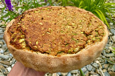 Burjan Szafi Húsmentes cukkinis francia sós pite azaz Quiche recept