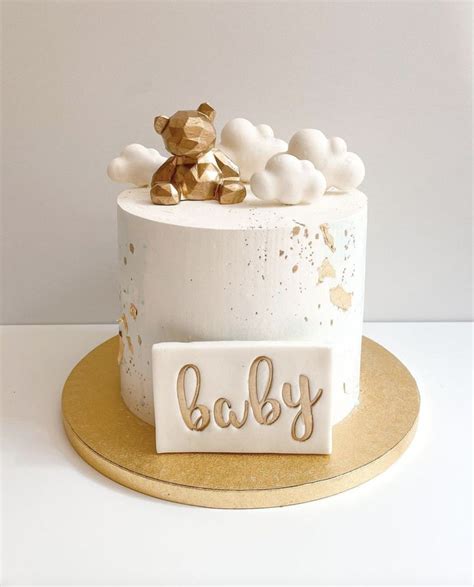 15 Unique And Adorable We Can Bearly Wait Cakes For Baby Showers