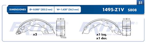 Balata Tambor Trasera Dodge Atittude Hyundai Elantra Base L