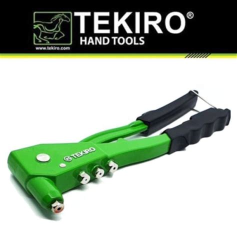 Promo TEKIRO Hand Riveter Rivet Hijau Stang Rifet 2 4 4 8mm GT