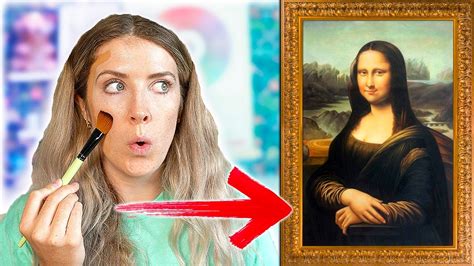 I Turned Myself Into The Mona Lisa Youtube