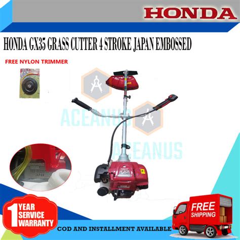 Honda Gasoline Trimmer Grass Cutter Stroke Gx Gx Lazada Ph