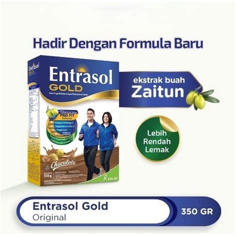 Jual Entrasol Gold Original Gr Pro Fit Formula Nutrisi Tinggi