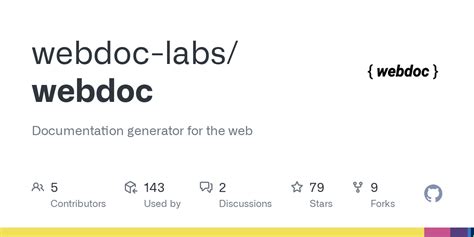 github webdoc labswebdoc documentation generator   web