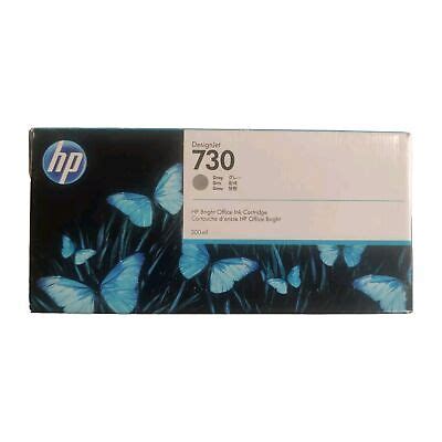 HP 730 Gray DesignJet Ink Cartridge P2V72A EBay