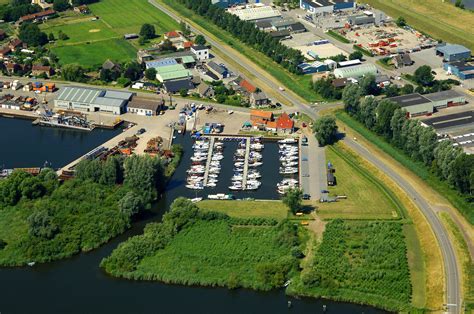 De Steur Yacht Harbour in Werkendam, North Brabent, Netherlands ...