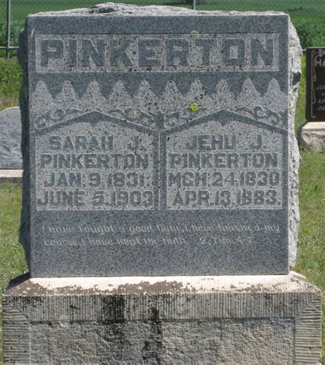 Jehu James Pinkerton Find A Grave Memorial