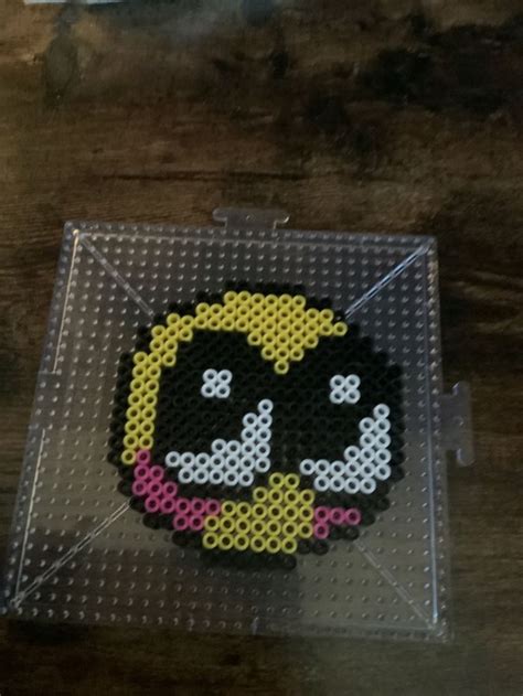 Blushing Emoji By Perlerfan Kandi Photos On Kandi Patterns