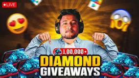 Watch Quantum Live Game Streaming 699K Diamonds Giveaway Free Fire