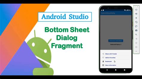 Android Bottom Sheet Dialog Fragment Kotlin Bottomsheetdialogfragment