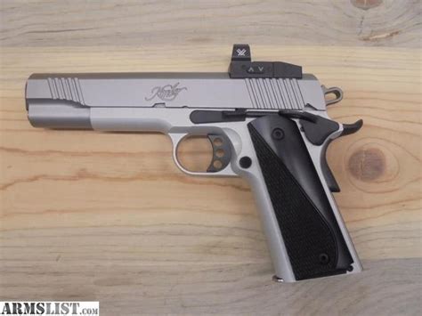 Armslist For Sale Kimber Stainless Lw 1911 45acp Wvortex Venom Red