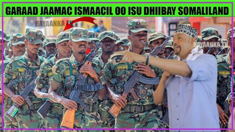 Degdeg Garaadka Jaamac Siyaad Oo Isku Dhiibay Somaliland Firdhiye Oo