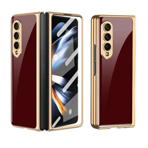 Luxury Electroplated Case For Samsung Galaxy Z Fold 4n Galaxy Z Fold 4 Case