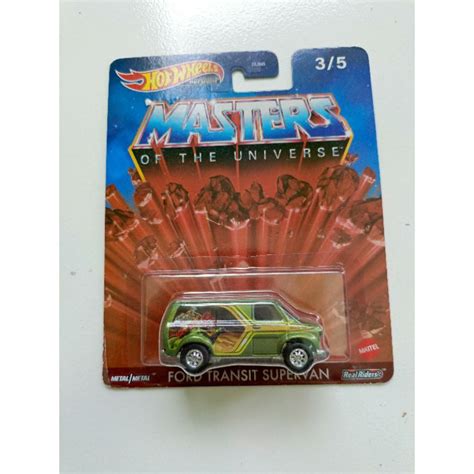 Jual Hotwheels Hot Wheels Ford Transit Supervan Premium Card Shopee Indonesia