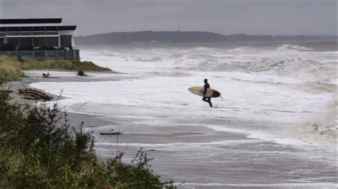 Ostsee Sturmflut Niendorf Oktober Youtube