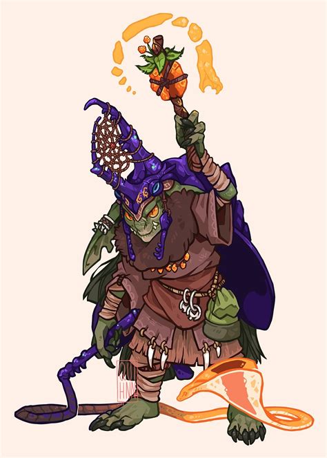 Oc Art Goblin Shaman Rdnd