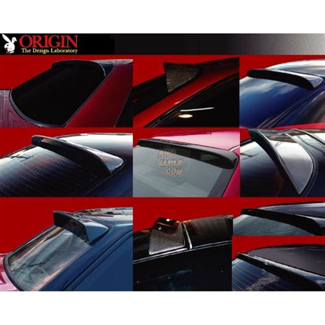 Origin Labo Roof Wing Spoiler Frp Skyline R Door Car